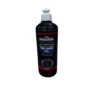 ژل براق کننده لاستیک خودرو فونیکس مدل wet_black حجم  500 میلی لیتر